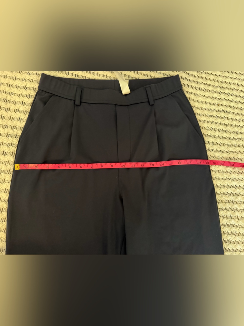 NWT Halara Navy Blue Flex DayStretch High Waisted Work Flare Pant Women’s Size M - Picture 9 of 10